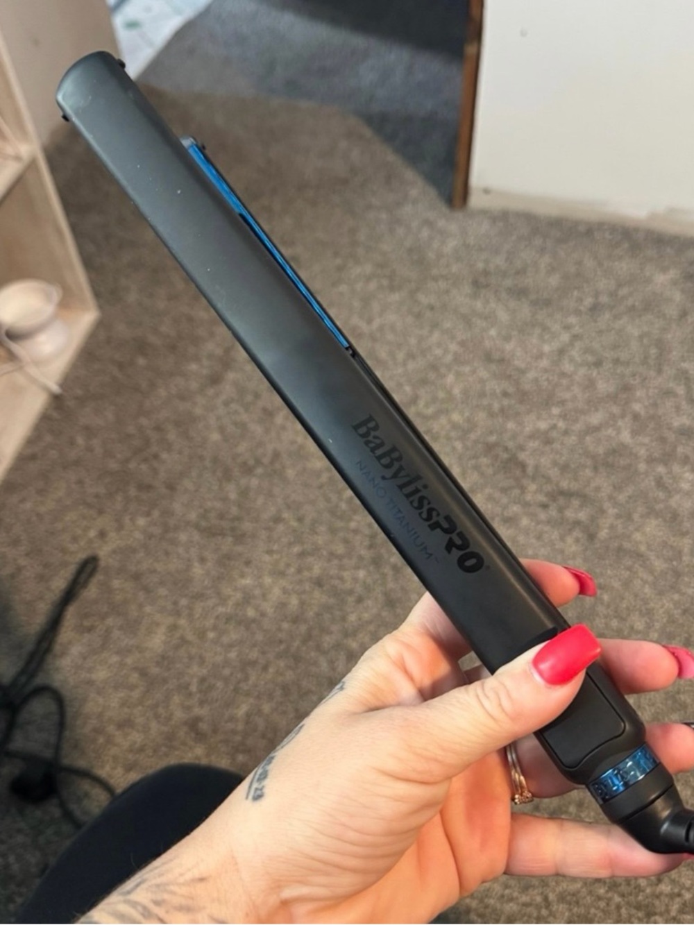 BaBylissPRO Black Hair Straightener Flat Iron - Black